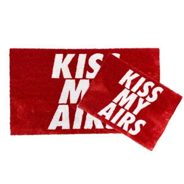 Sneaker vloermat 2.0 - Kiss my airs - rood